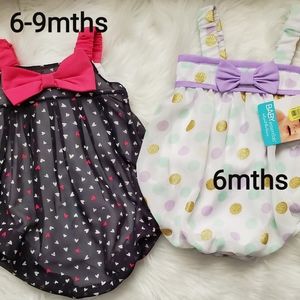 Spaghetti strap onesies